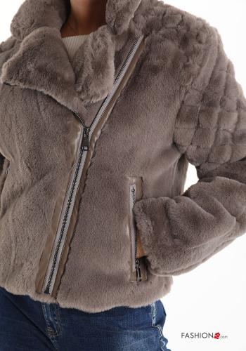 Jacke mit Taschen mit Reißverschluss - ph 4