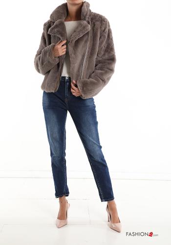 Jacke mit Taschen mit Reißverschluss - ph 6