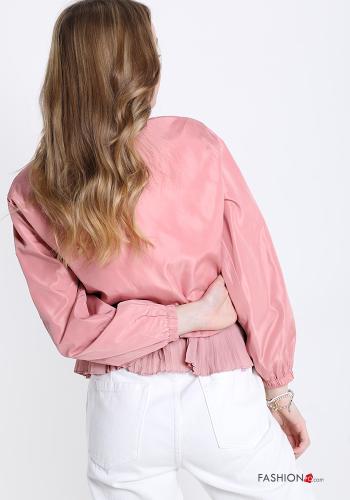 Jacke mit Volants mit Reißverschluss mit Taschen - ph 2
