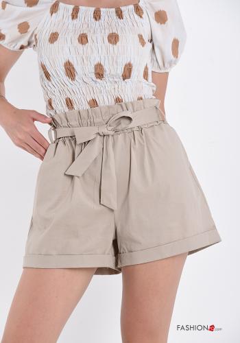 Shorts en Coton  avec noeud - ph 4