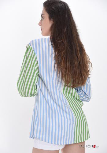 Camicia  con tasche Fantasia righe - ph 2