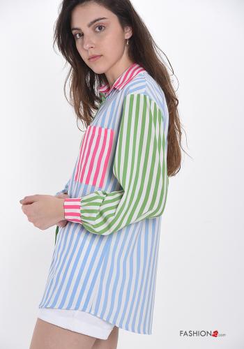 Camicia  con tasche Fantasia righe - ph 3