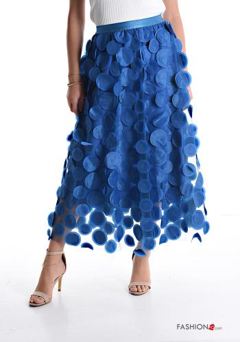 Polka-dot Longuette Skirt with elastic - ph 1