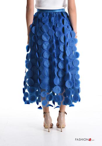Polka-dot Longuette Skirt with elastic - ph 2