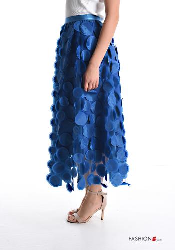 Polka-dot Longuette Skirt with elastic - ph 3