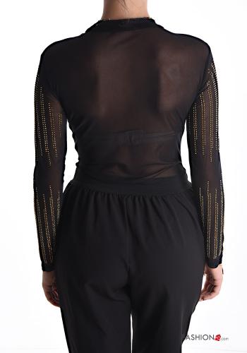Body manga larga con brillantes - ph 2