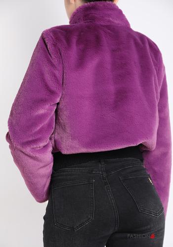 Casual Faux Fur Coat - ph 2