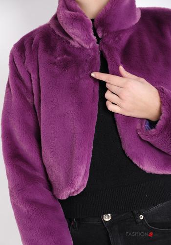 Casual Faux Fur Coat - ph 4