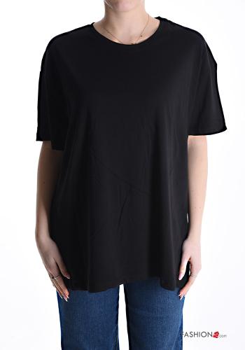 T-shirt in Cotone maniche corte girocollo - ph 1