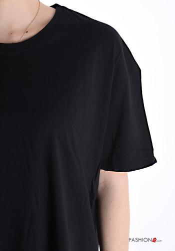 T-shirt in Cotone maniche corte girocollo - ph 4