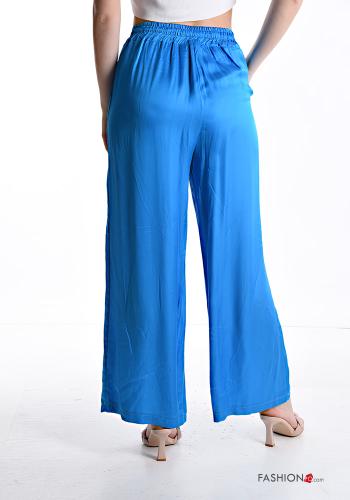 Pantalones satén con bolsillos con elástico - ph 2