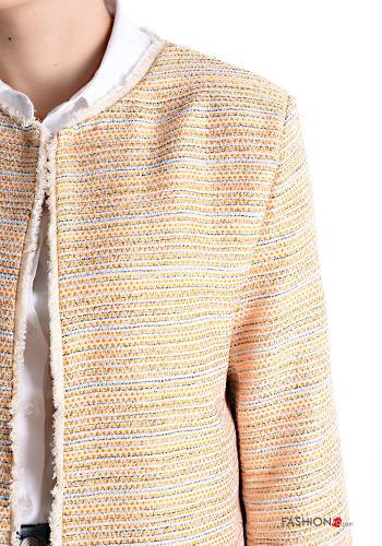 Manteau en Coton Imprimé coloré avec doublure - ph 4