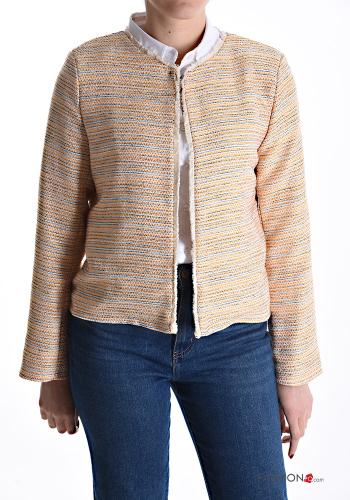 Farbiges Muster Bolero aus Baumwolle - ph 1