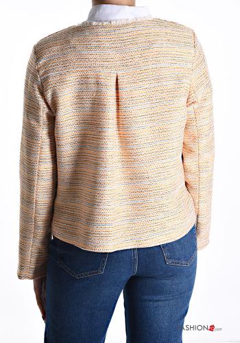 Farbiges Muster Bolero aus Baumwolle - ph 2