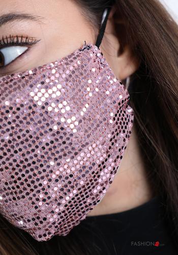 Face mask  with sequins - ph 2