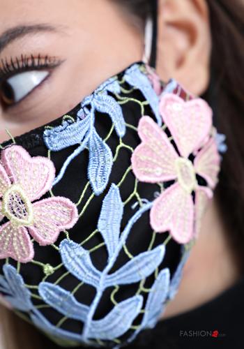 Embroidered pattern Face mask - ph 2