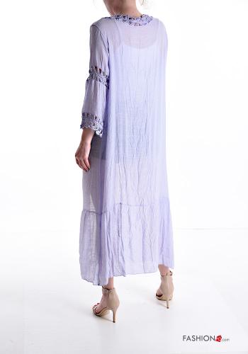 Kimono en Coton avec noeud manches à trois-quarts - ph 2