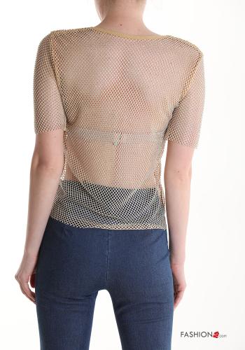 Top de rede com strass - ph 2