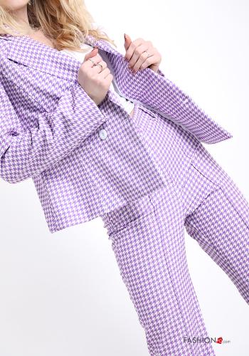 Suit Houndstooth print - ph 4