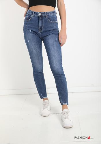 Cotton Jeans with pockets - ph 1