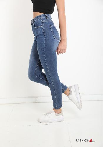 Cotton Jeans with pockets - ph 3