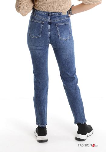 Jeans aus Baumwolle mit Taschen - ph 2