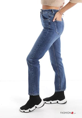 Jeans aus Baumwolle mit Taschen - ph 3