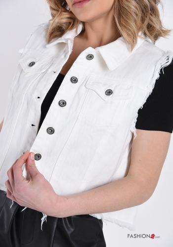 Smanicato in Cotone con bottoni con tasche - ph 4