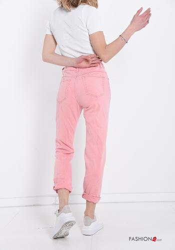 Trousers in Cotton  with pockets - ph 2
