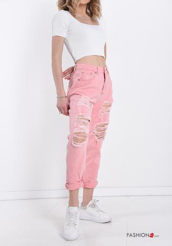 Trousers in Cotton  with pockets - ph 3