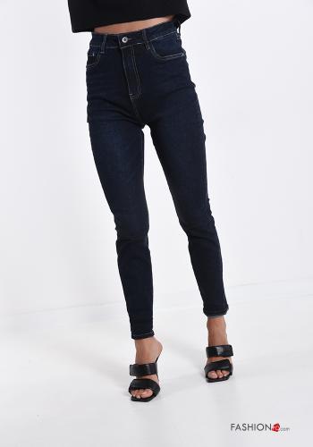 Jeans in Cotone con tasche - ph 1