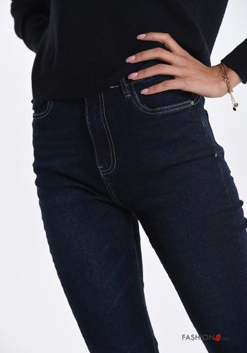 Jeans in Cotone con tasche - ph 4