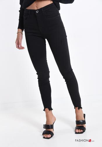 Jeans in Cotone con tasche - ph 1