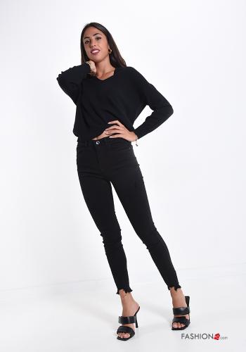 Jeans in Cotone con tasche - ph 5