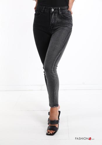 Jeans in Cotone con tasche - ph 1