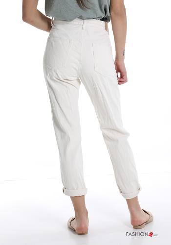 Jeans in Cotone con tasche - ph 2
