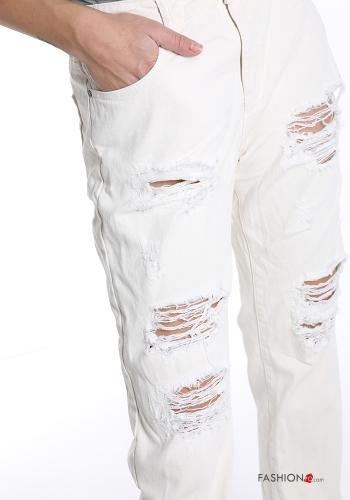 Jeans in Cotone con tasche - ph 4