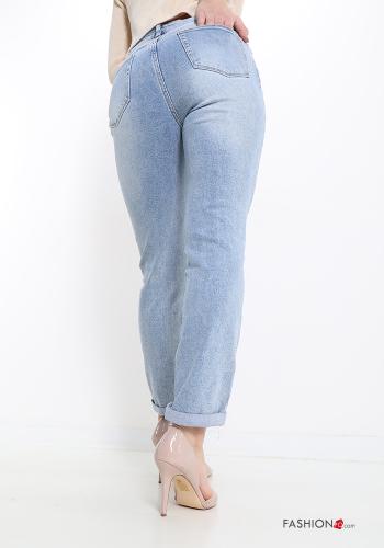 Cotton Jeans with pockets - ph 2