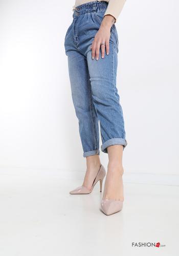 Cotton Jeans with pockets - ph 1