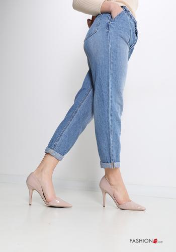 Cotton Jeans with pockets - ph 3