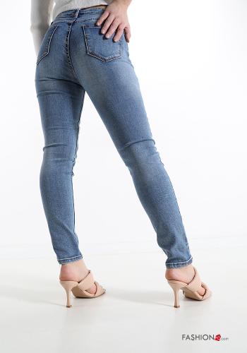 Jeans aus Baumwolle mit Taschen - ph 2