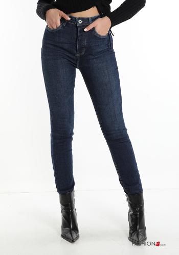 Cotton Jeans with pockets - ph 1