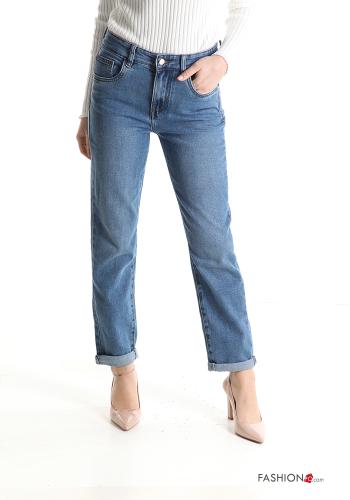 Jeans in Cotone con tasche - ph 1