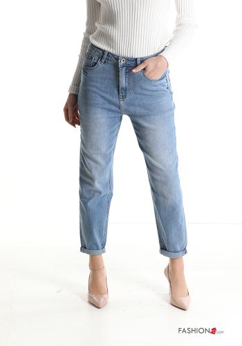 Cotton Jeans with pockets - ph 1