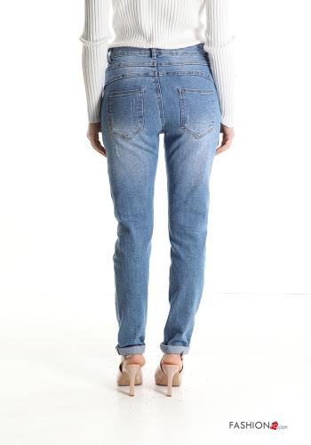 Cotton Jeans with pockets - ph 2