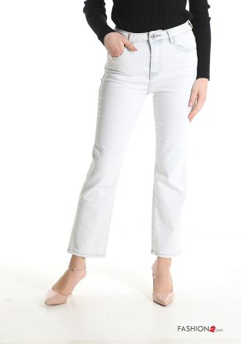 Jeans in Cotone con tasche - ph 1