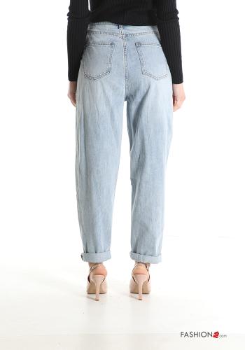 Jeans aus Baumwolle mit Taschen - ph 2