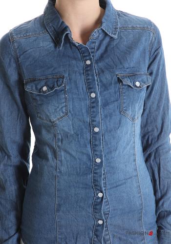Camicia in Cotone denim - ph 4