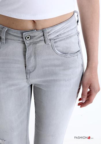 Jeans in Cotone con tasche - ph 4