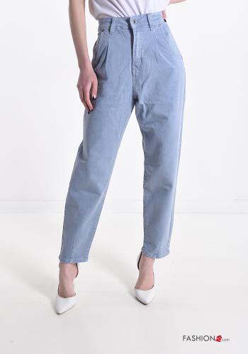 Cotton Jeans with pockets - ph 1